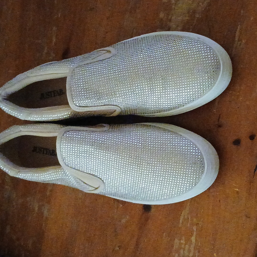 Justfab Sparkling Slip-On Sneakers
